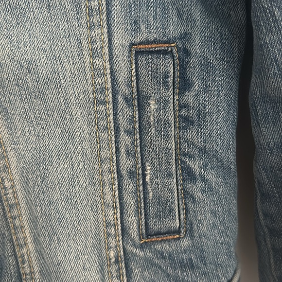 Vintage Abercrombie and Fitch Denim Jacket Size Medium - Picture 6 of 9